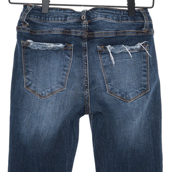 Kancan Distressed Skinny Jean 25 - Picture 5 of 8